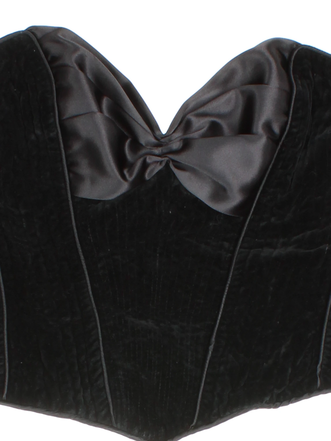 90's Penny Green Bow Bustier (Size XXS)