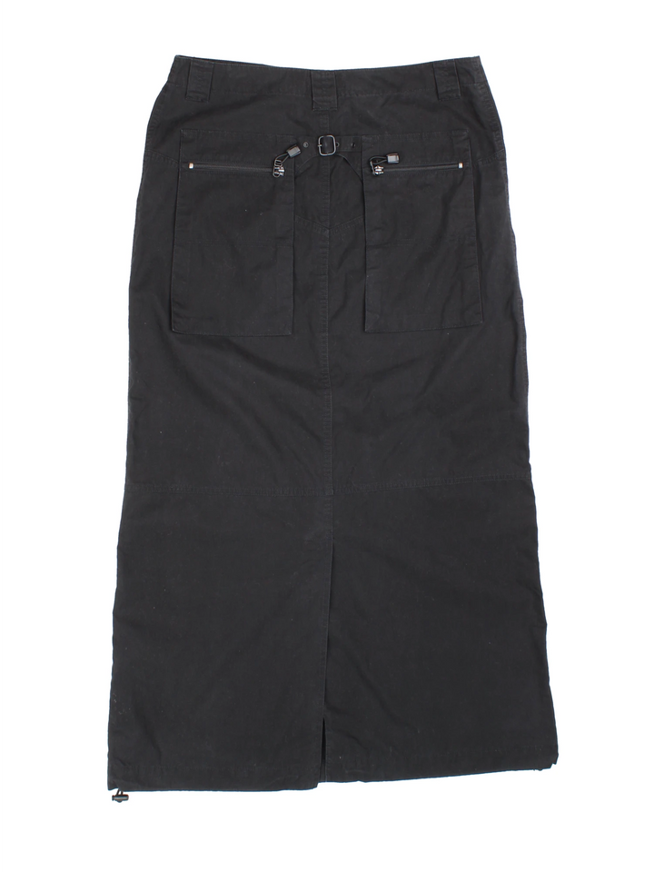 Y2K Cargo Midi Skirt (Size XL)
