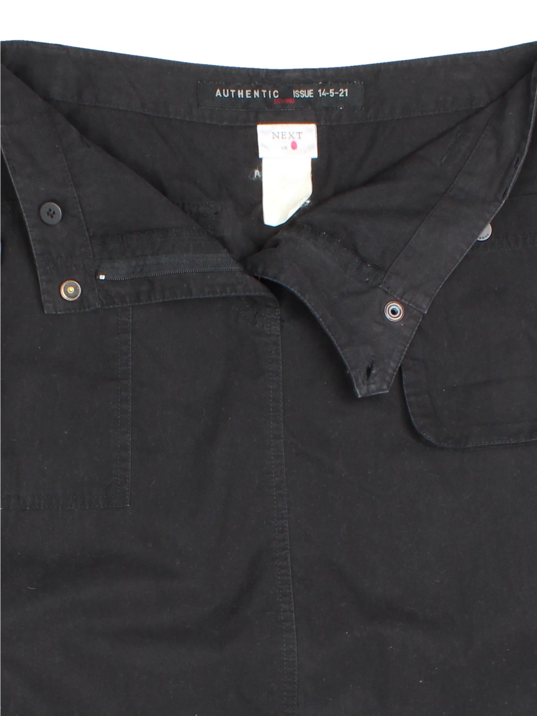 Y2K Cargo Midi Skirt (Size XL)