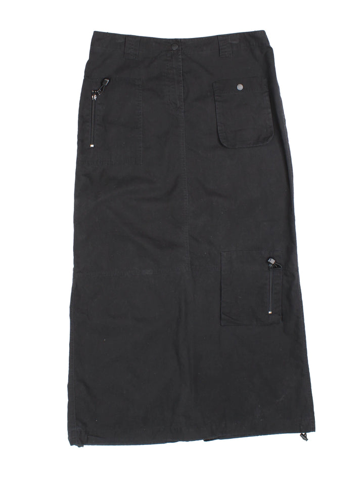 Y2K Cargo Midi Skirt (Size XL)