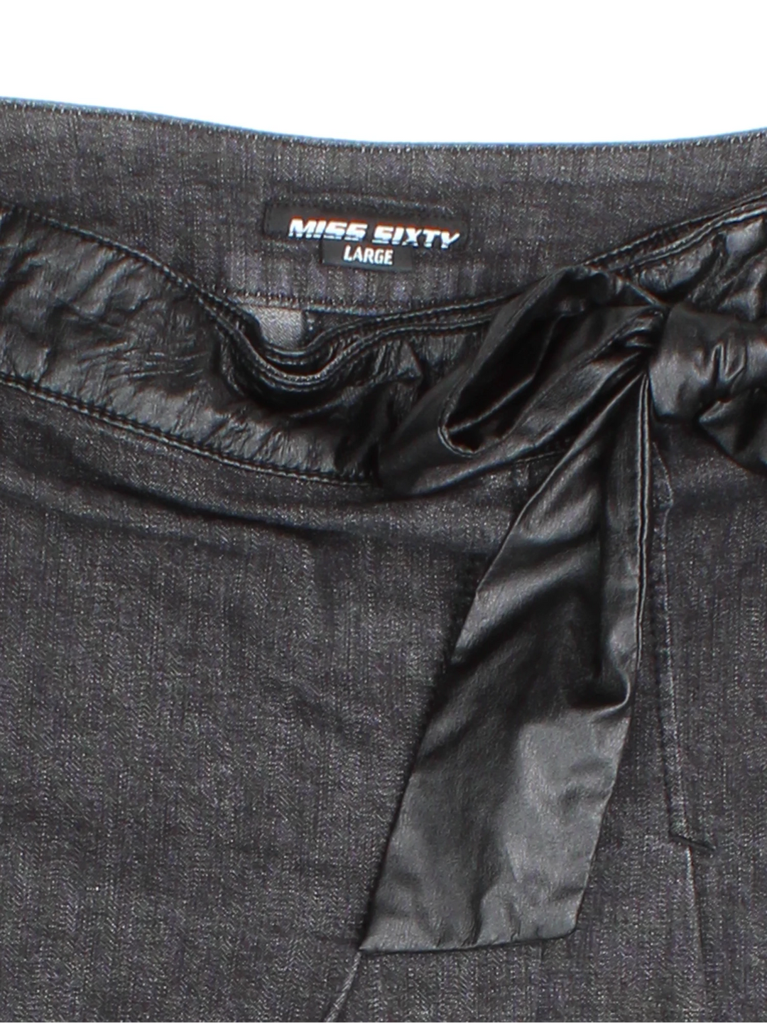 Y2K Miss Sixty Denim Skirt (Size XL)