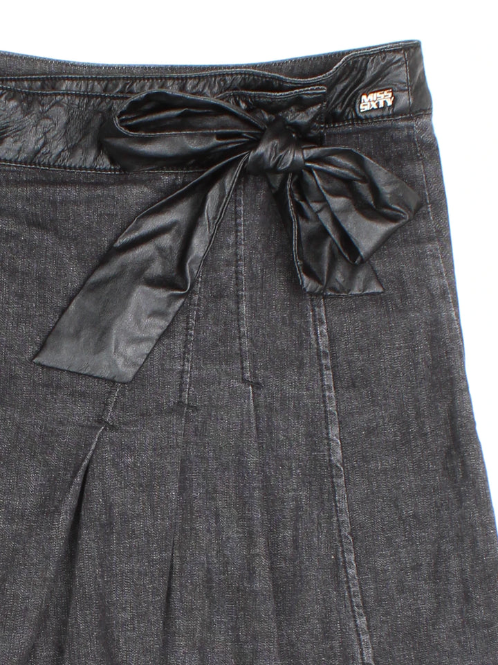 Y2K Miss Sixty Denim Skirt (Size XL)