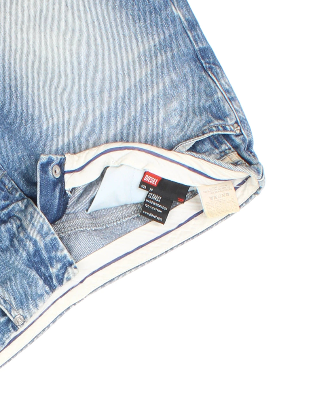 90's Diesel Denim Mini Skirt (Size XL)