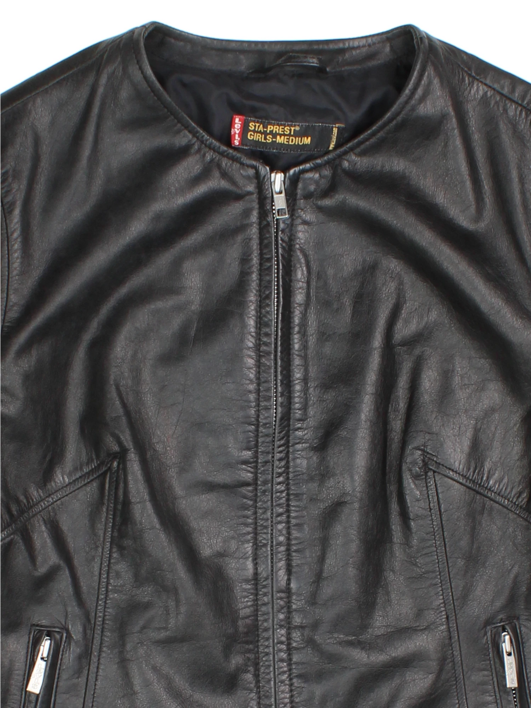 Levi Strauss Leather Jacket (Size XS)