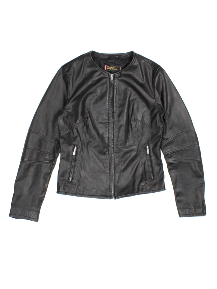 Levi Strauss Leather Jacket (Size XS)