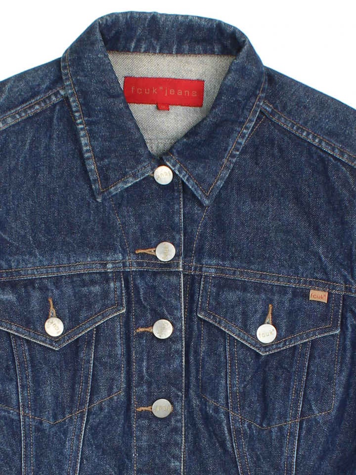 90's FCUK Denim Jacket (Size XS)