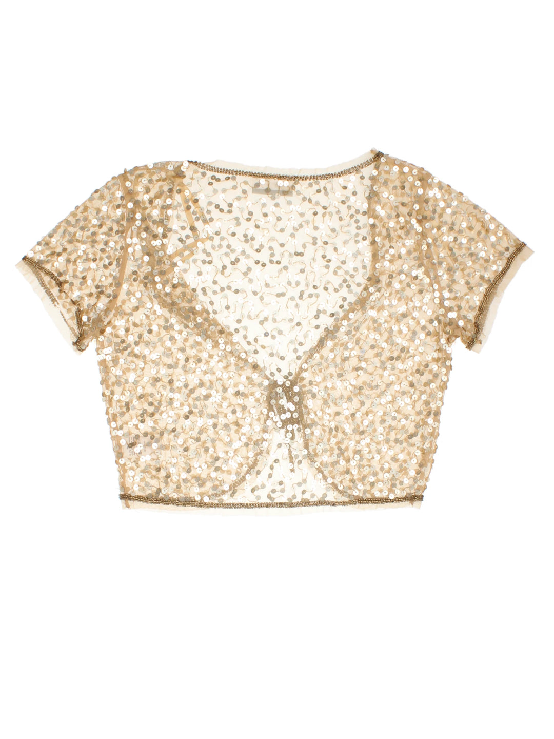 Y2K Sequin Bolero (Size XXS)