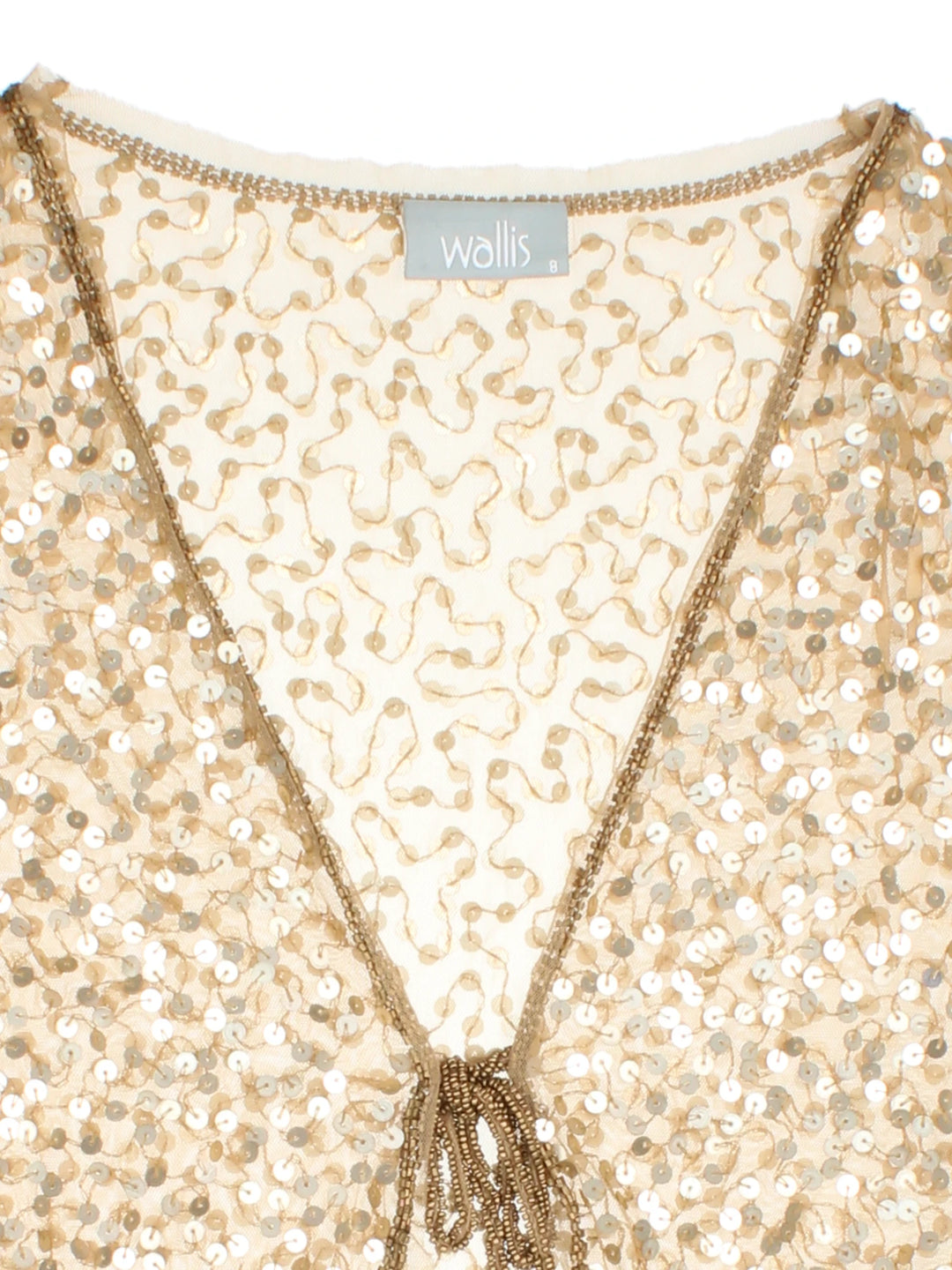 Y2K Sequin Bolero (Size XXS)