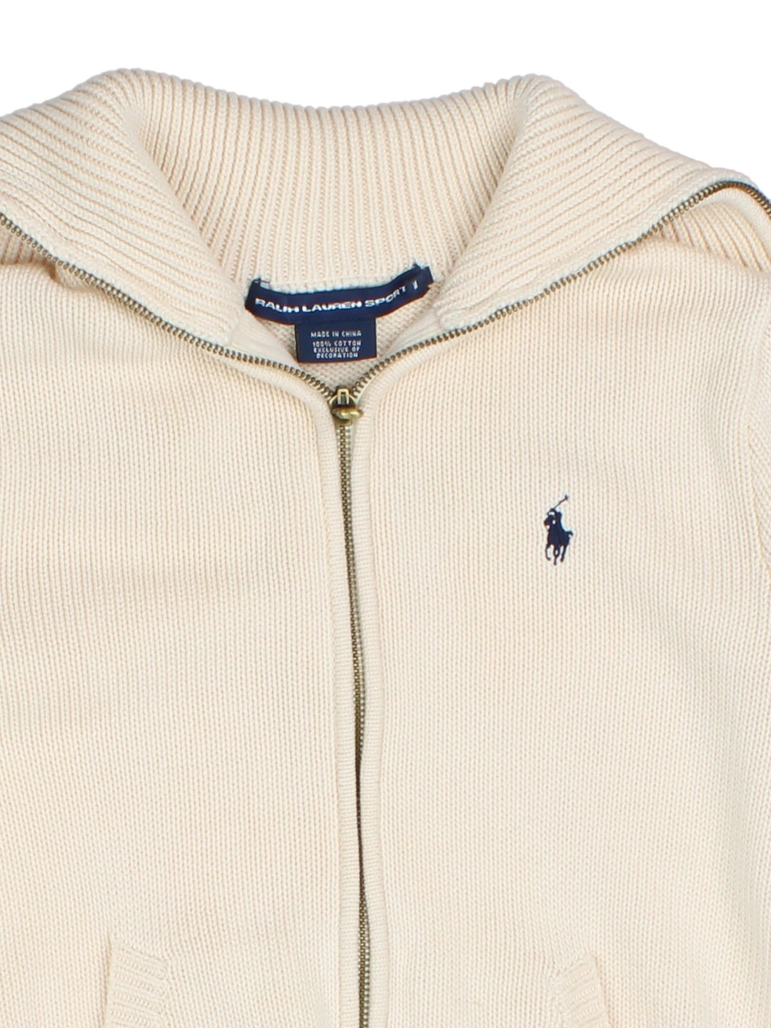 Ralph Lauren Zip Cardigan (Size XS)