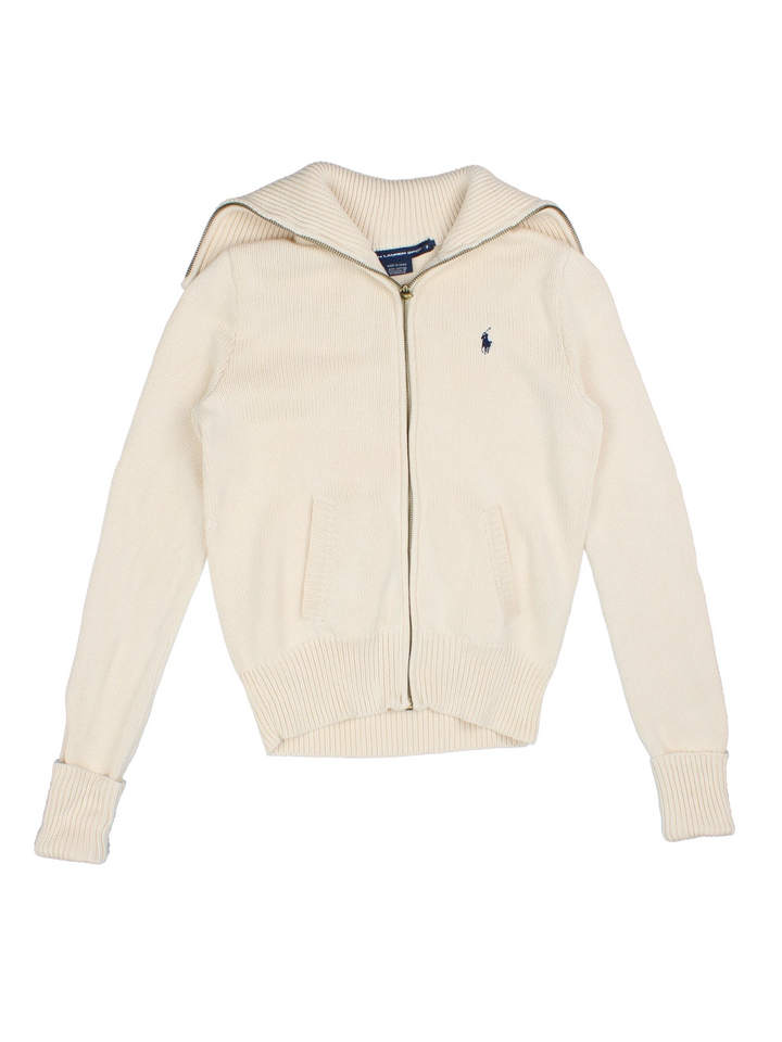 Ralph Lauren Zip Cardigan (Size XS)