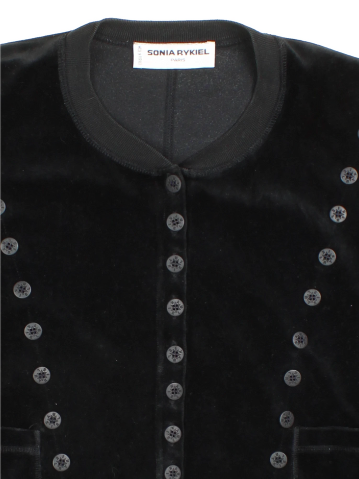 90's Sonia Rykiel Velvet Top (Size M)