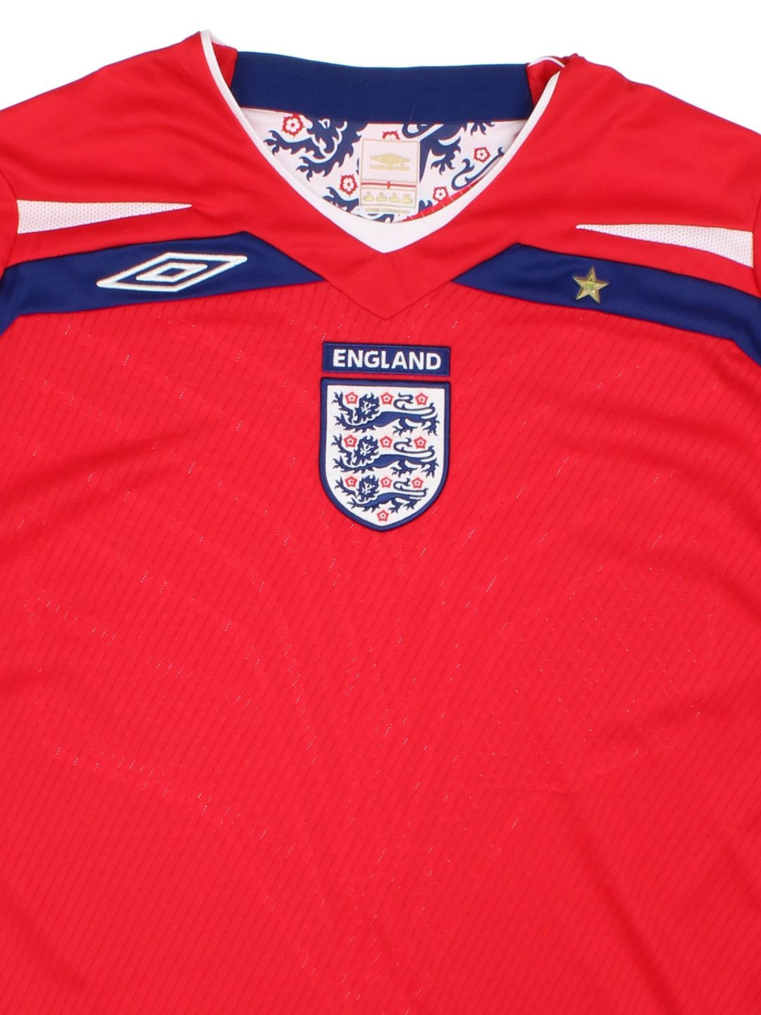08-10 Umbro England Away Football Shirt (Size L)