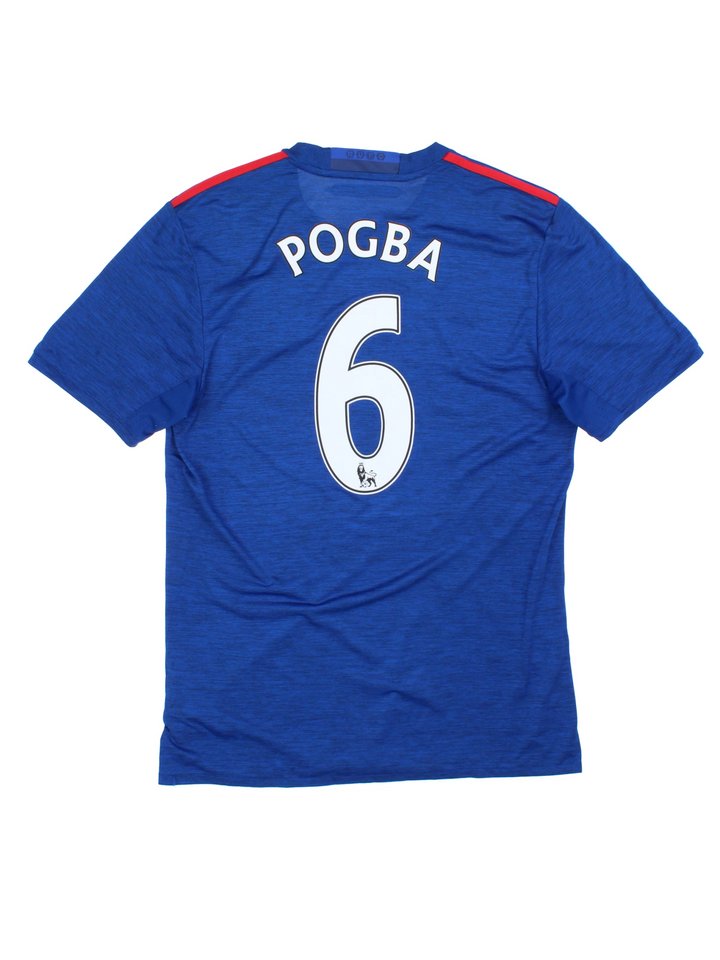 16-17 Adidas Manchester United Pogba Away Football Shirt (Size S)
