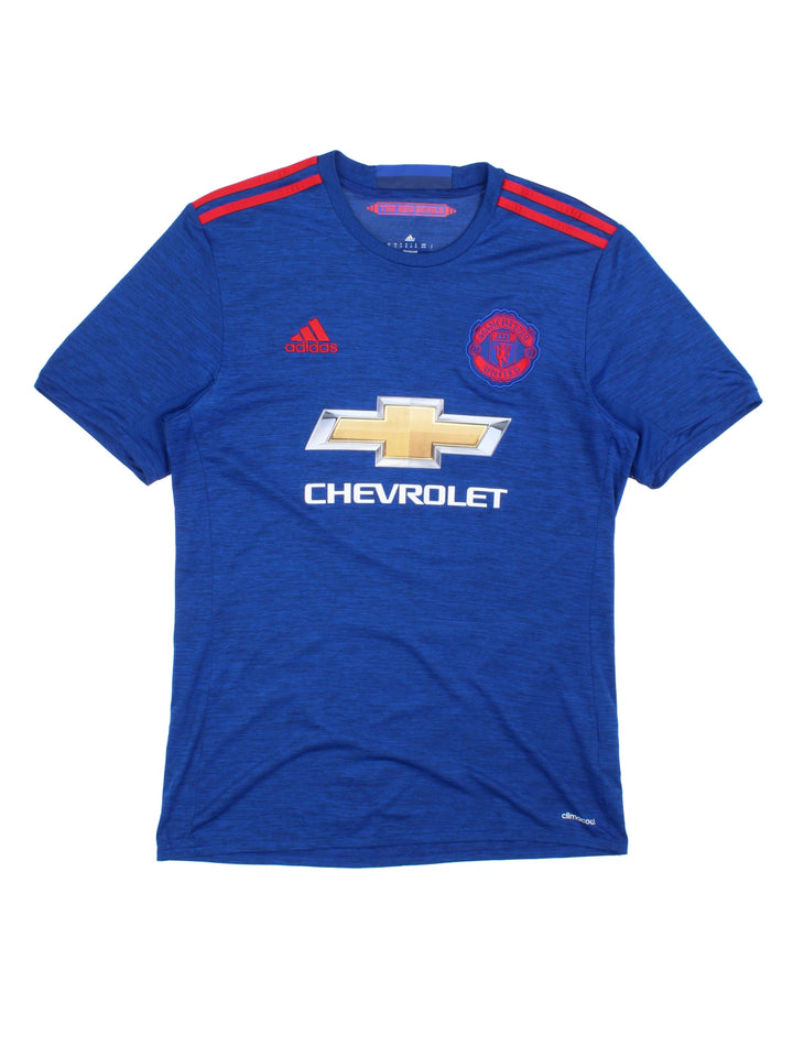 16-17 Adidas Manchester United Pogba Away Football Shirt (Size S)