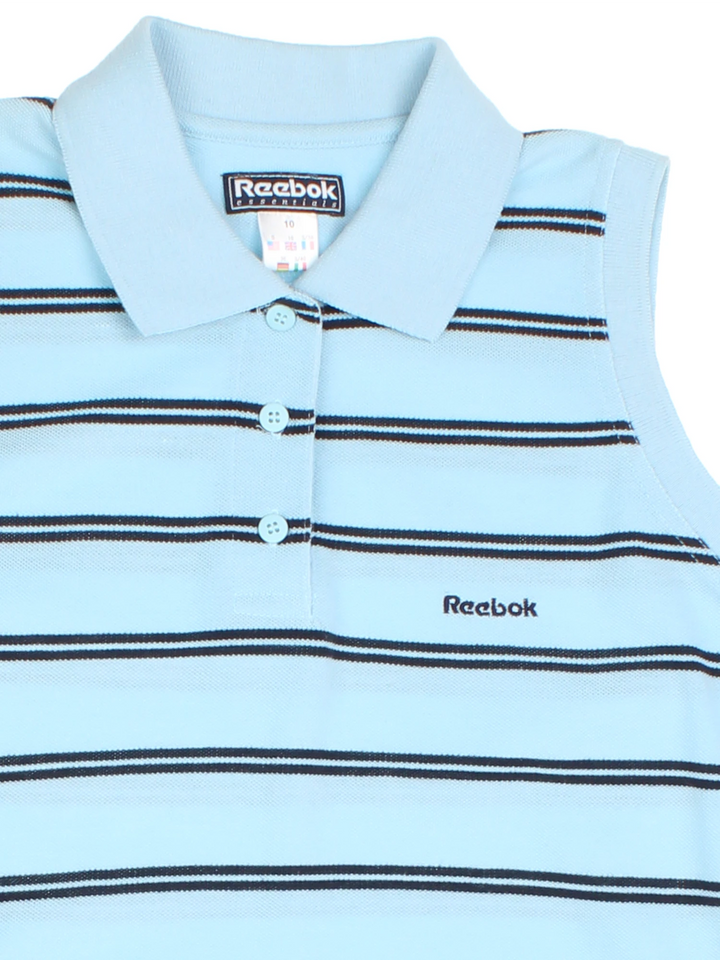 90's Reebok Sleeveless Polo Shirt (Size XXS)