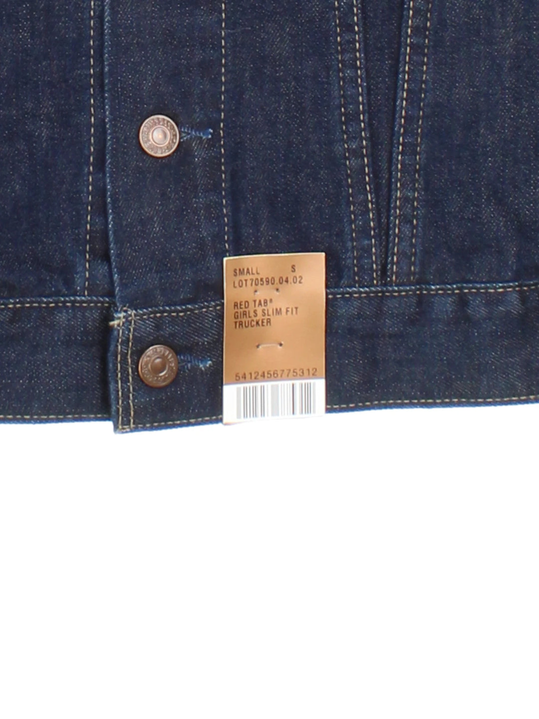 Levi Strauss Denim Trucker Jacket (Size XXS)