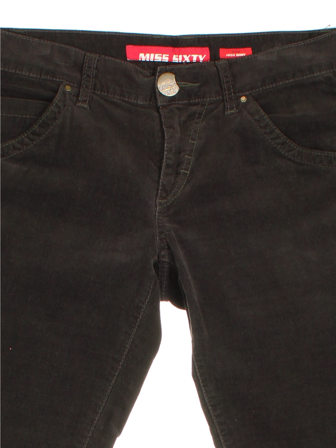 Y2K Miss Sixty Corduroy Trousers (Size XL)