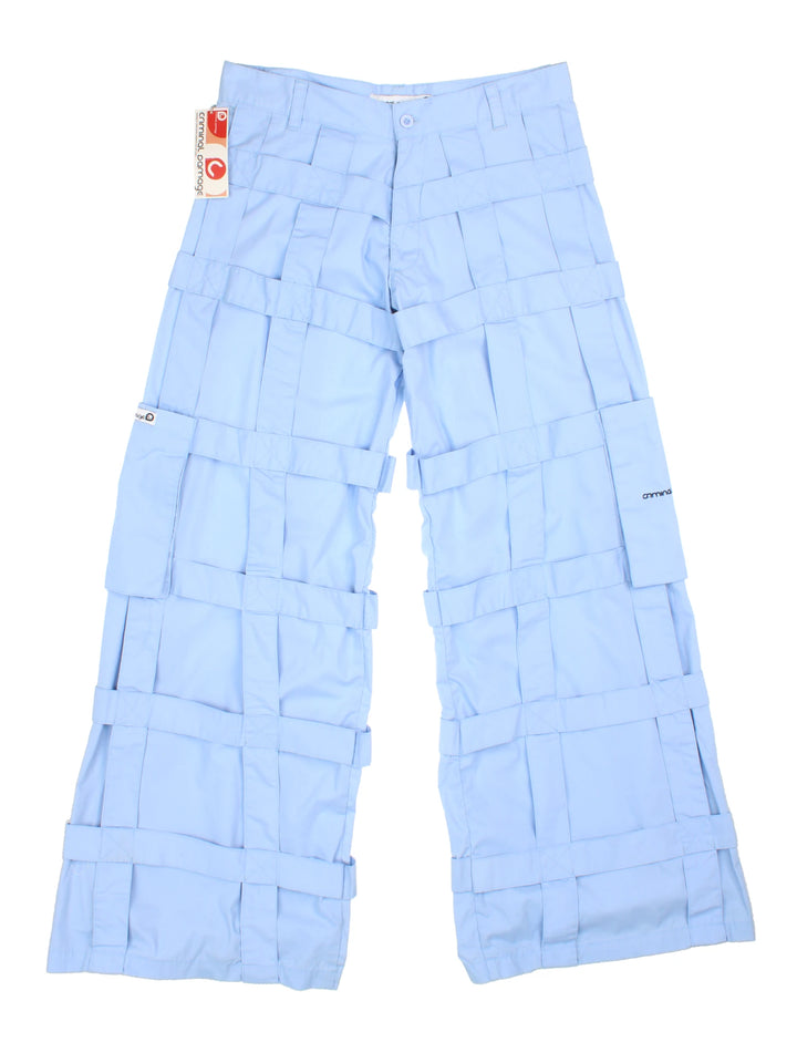 Y2K Criminal Damage Lattice Trousers (Size XL)