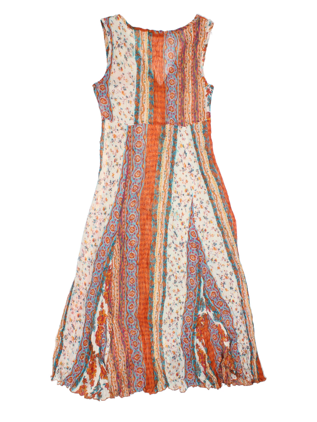 90's Floral Midi Dress (Size XXS)