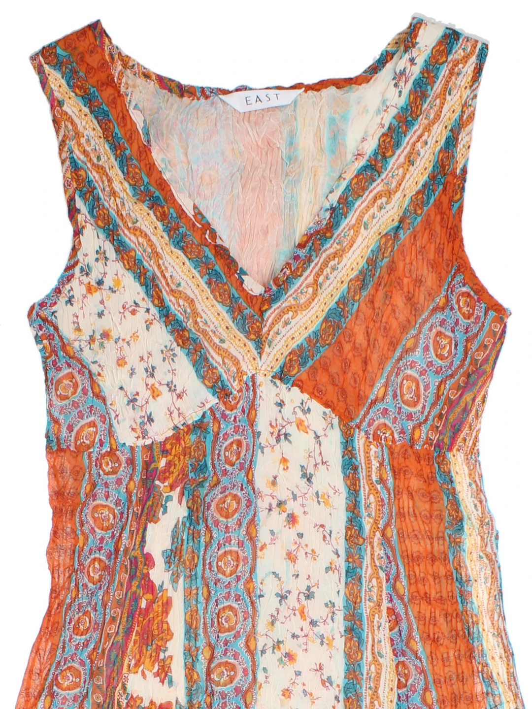 90's Floral Midi Dress (Size XXS)