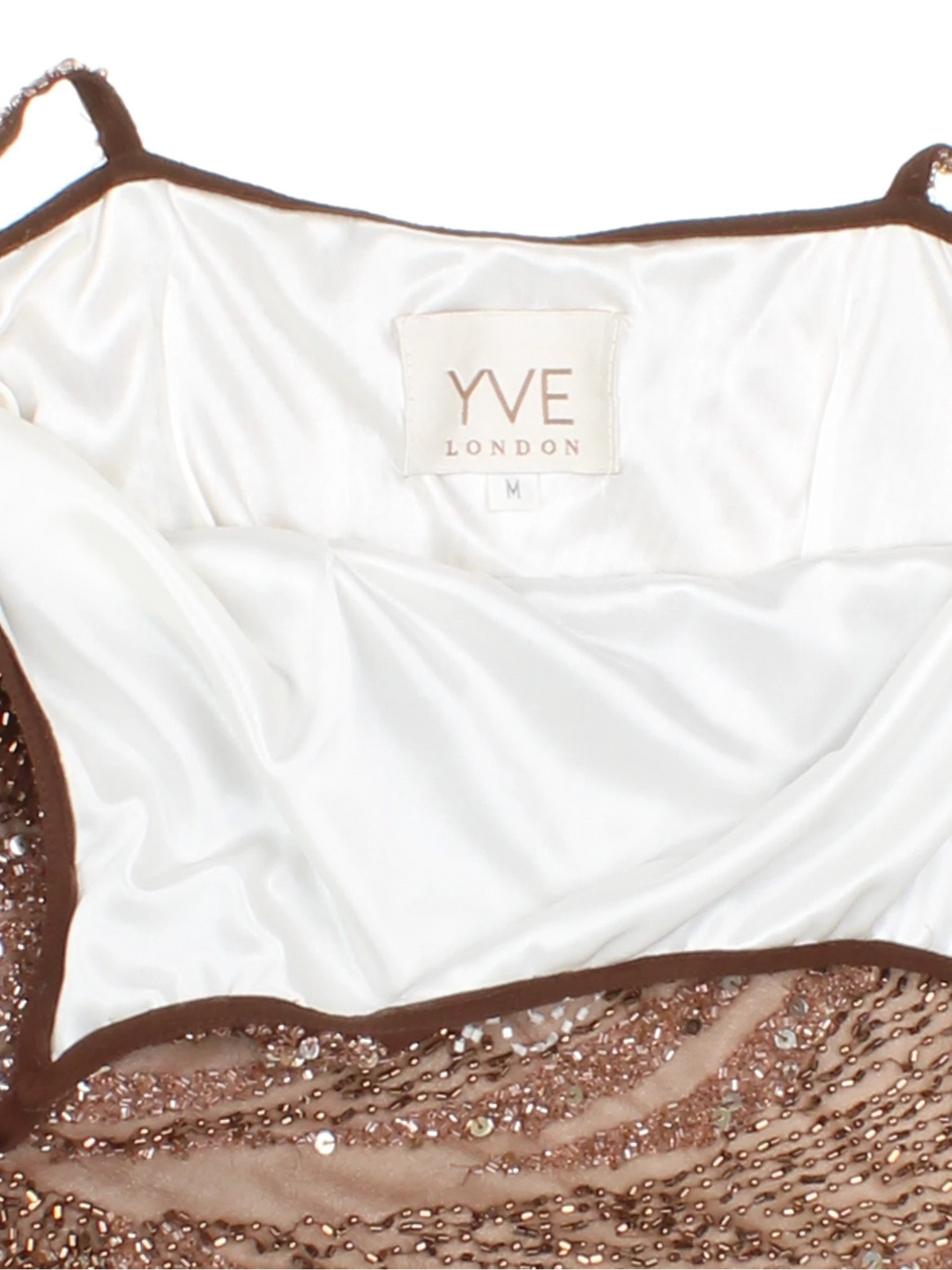 Y2K Beaded Asymmetric Top (Size XXS)