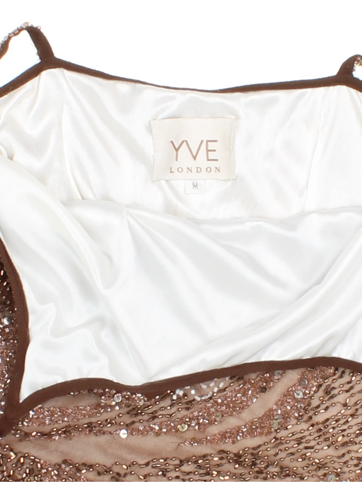 Y2K Beaded Asymmetric Top (Size XXS)