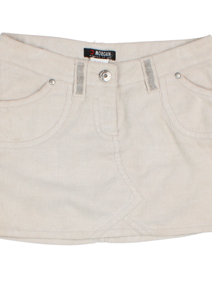 Y2K Corduroy Morgan Mini Skirt (Size M)
