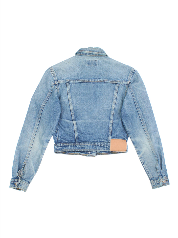 Y2K Morgan Denim Jacket (Size XXS)
