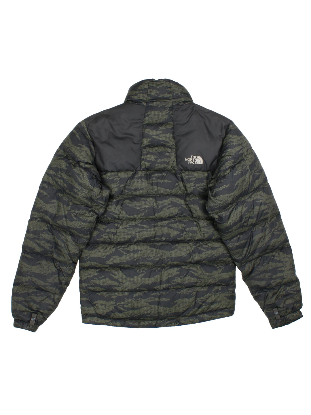 96 The North Face Retro Nuptse Pixle Camo Puffer Jacket (Size XS)