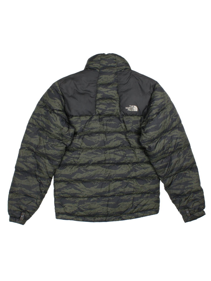 96 The North Face Retro Nuptse Pixle Camo Puffer Jacket (Size XS)