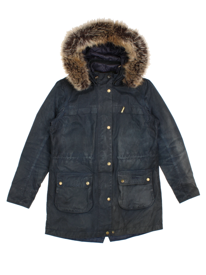 Barbour City Waxed Parka (Size M)