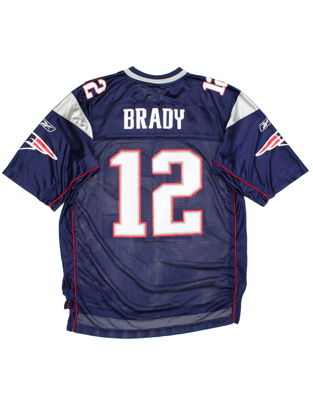 05-06 Reebok Tom Brady New England Patriots NFL Jersey (Size XL)