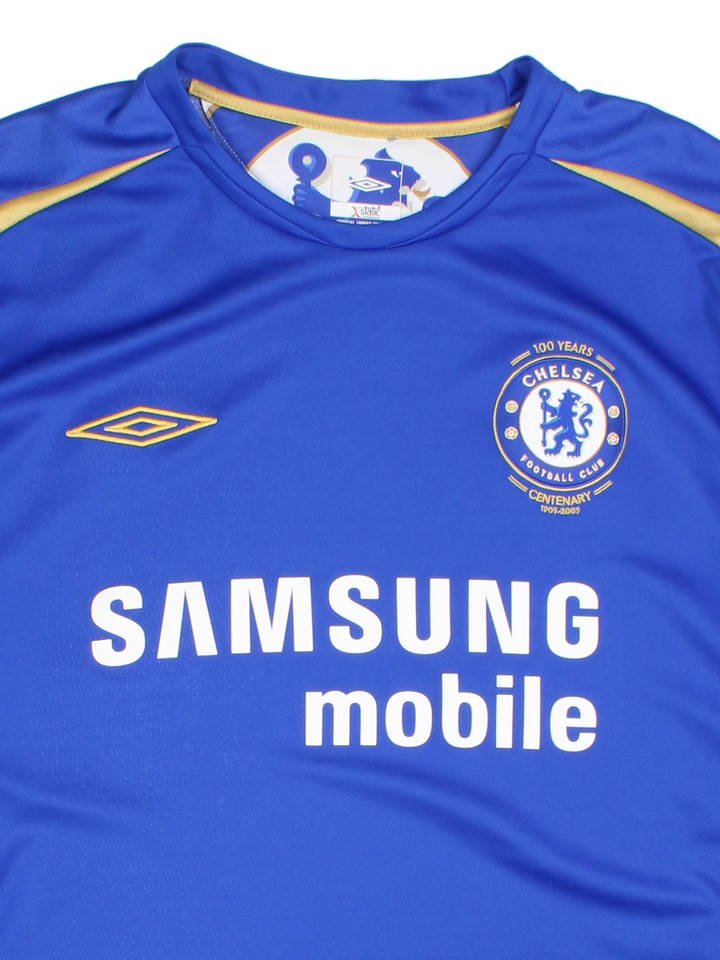 05-06 Umbro Chelsea Centenary Home Football Shirt (Size L)