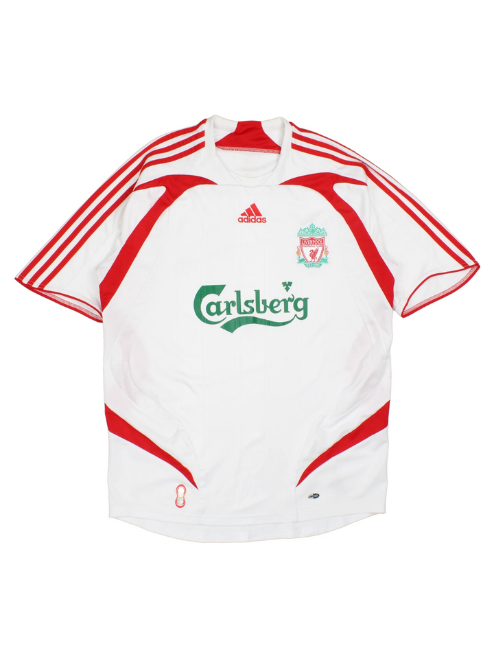 07-08 Adidas Liverpool FC Away Football Shirt (Size S)