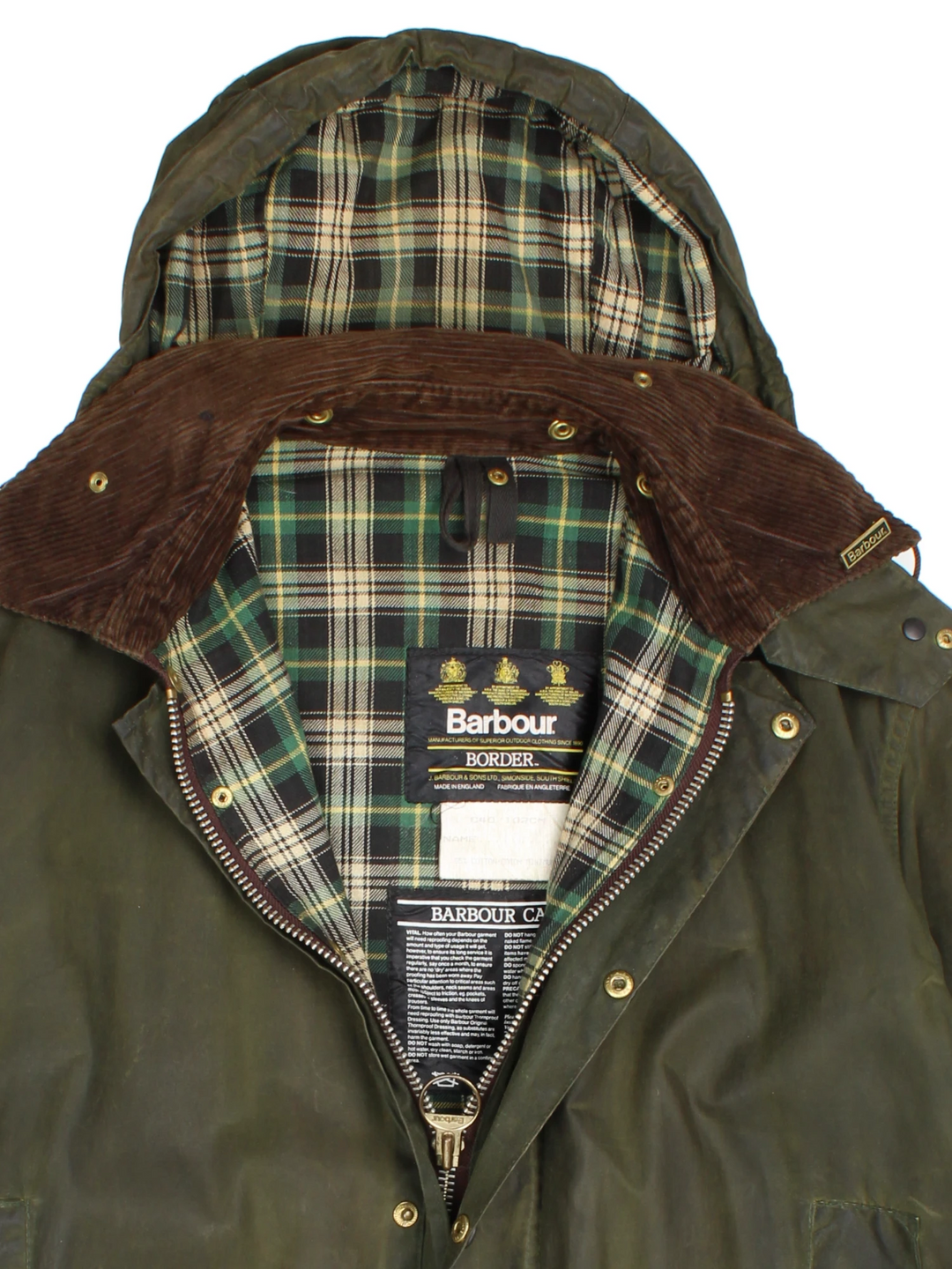Barbour Boarder Wax Jacket (Size S)