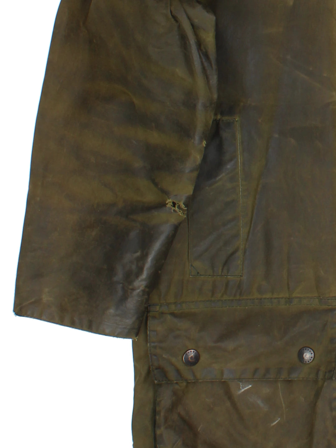 Barbour Beautfort Wachsjacke (Größe L)