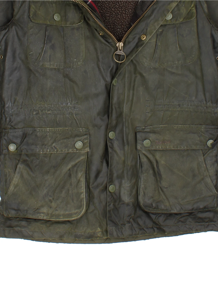Barbour Brindle Wax Jacket (Size S)