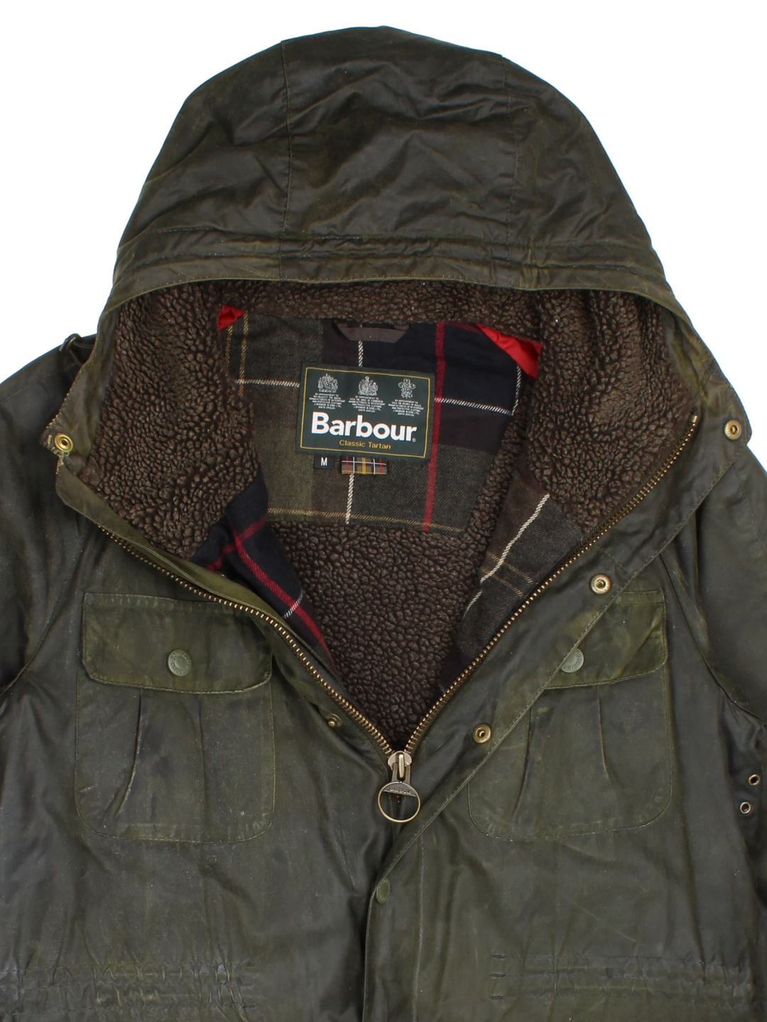 Barbour Brindle Wax Jacket (Size S)