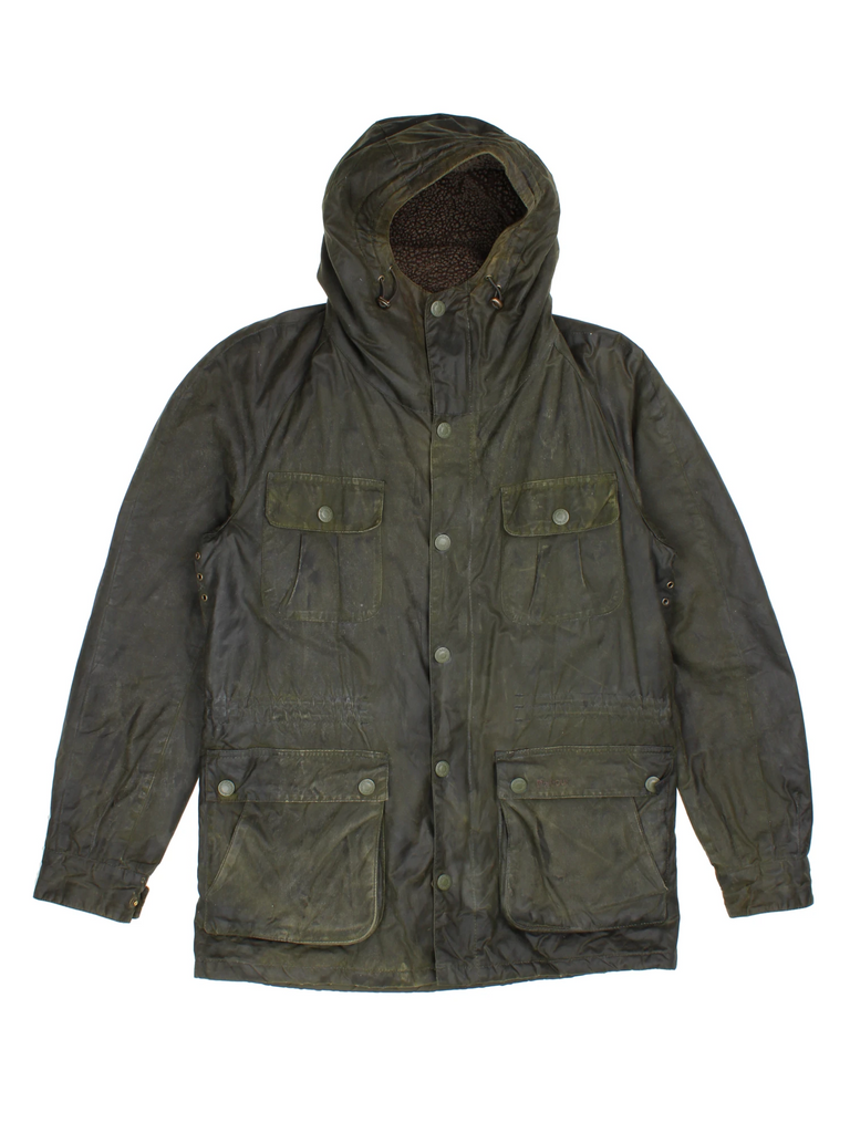 Barbour Brindle Wax Jacket 16AW カーキ Barbour Brindle Wax Jacket (Size S) – VintageFolk