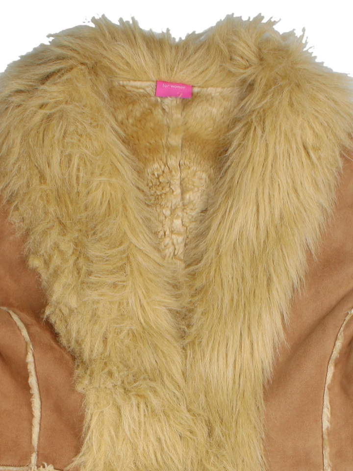 Y2K Afghan Coat (Size L)