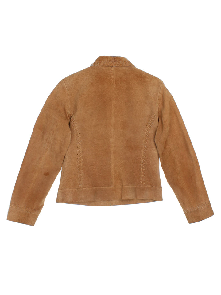 90's New Look Suede Jacket (Size XS)