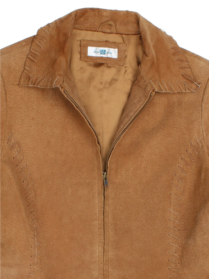 90's New Look Suede Jacket (Size XS)