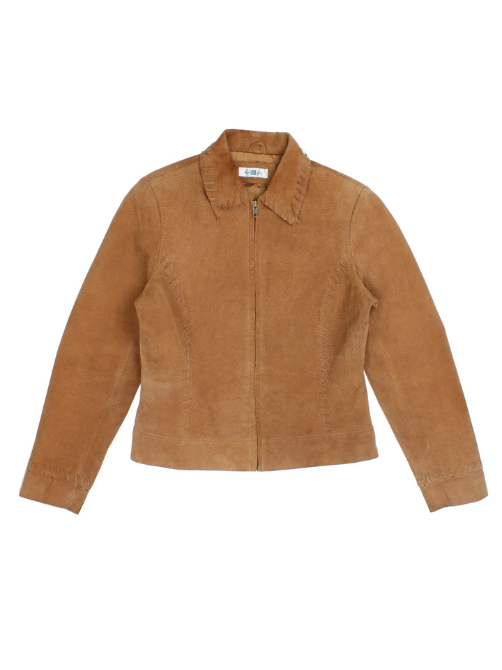 90's New Look Suede Jacket (Size XS)