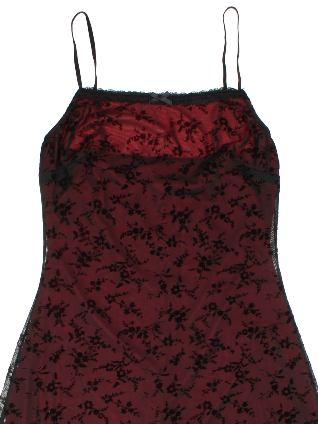 Y2K Lace Maxi Dress (Size M)