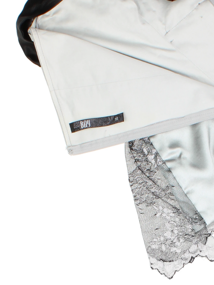 Y2K Bay Lace Corset Top (Size XXS)