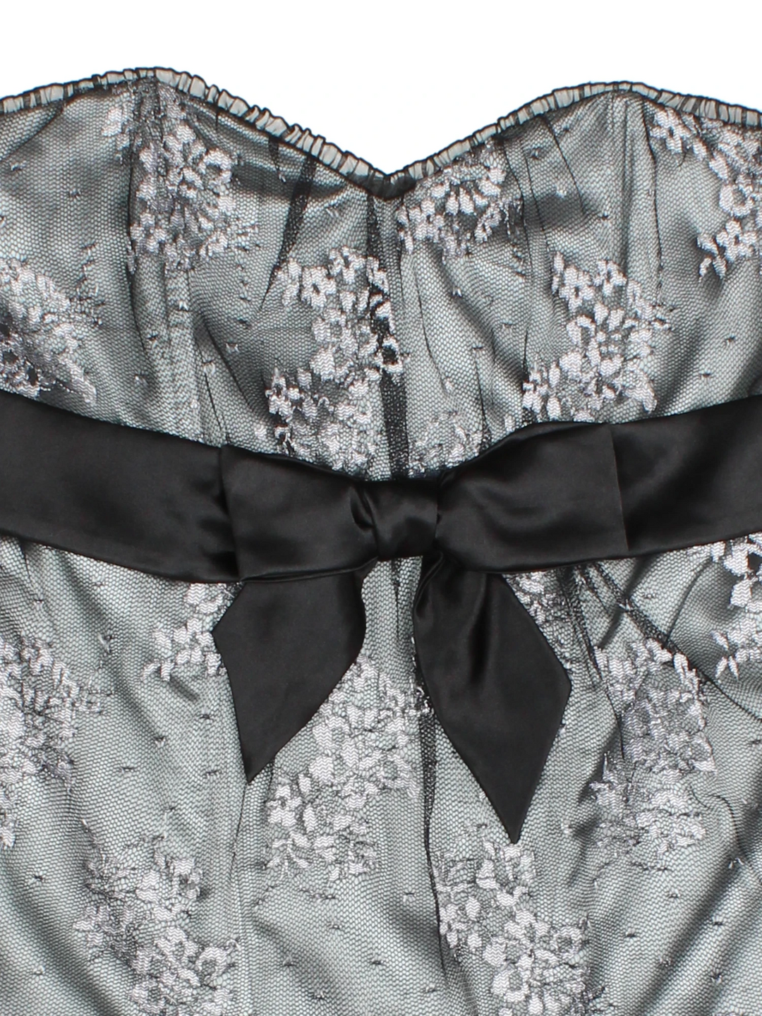 Y2K Bay Lace Corset Top (Size XXS)