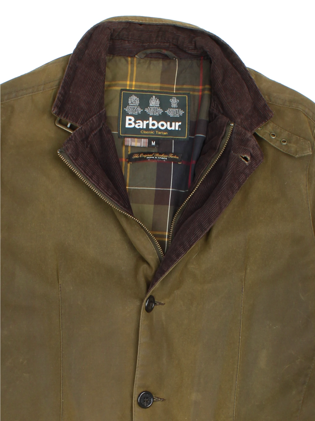 Barbour Lutz Wax Jacket (Size S) - VintageFolk