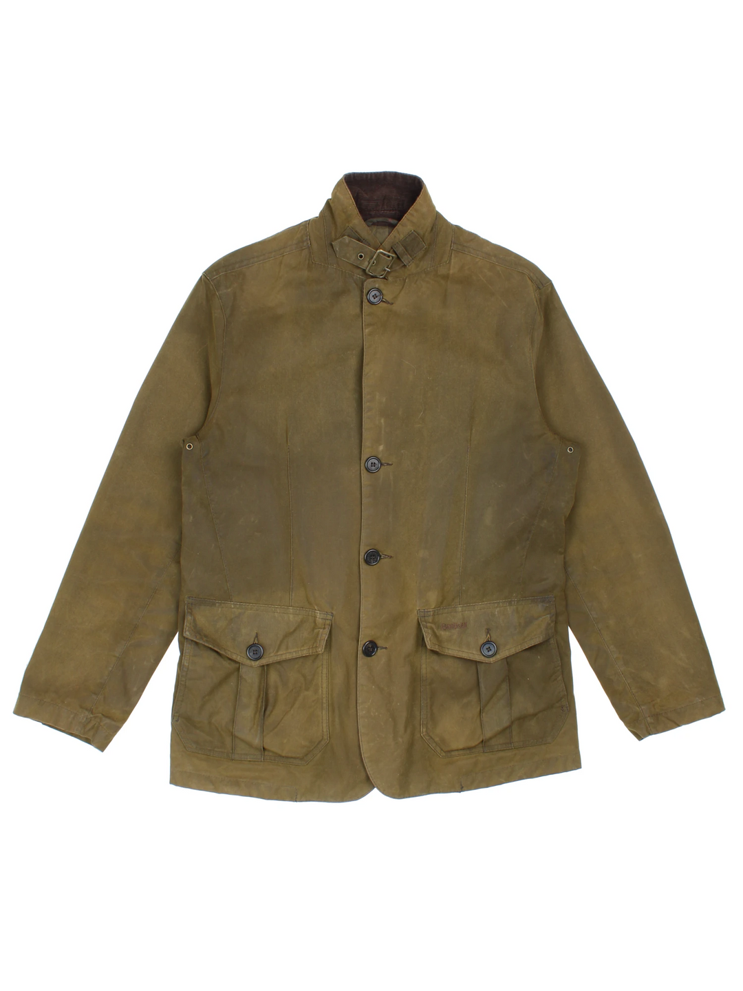 Barbour Lutz Wax Jacket (Size S) - VintageFolk