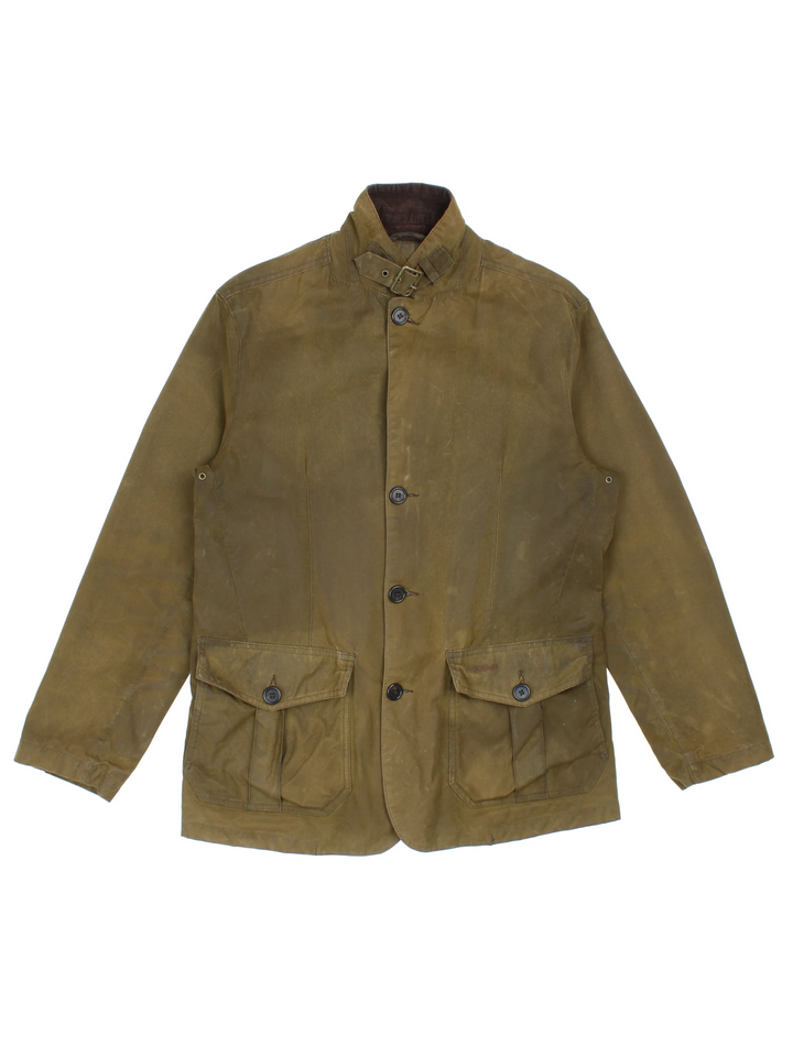 Barbour Lutz Wax Jacket (Size S) - VintageFolk