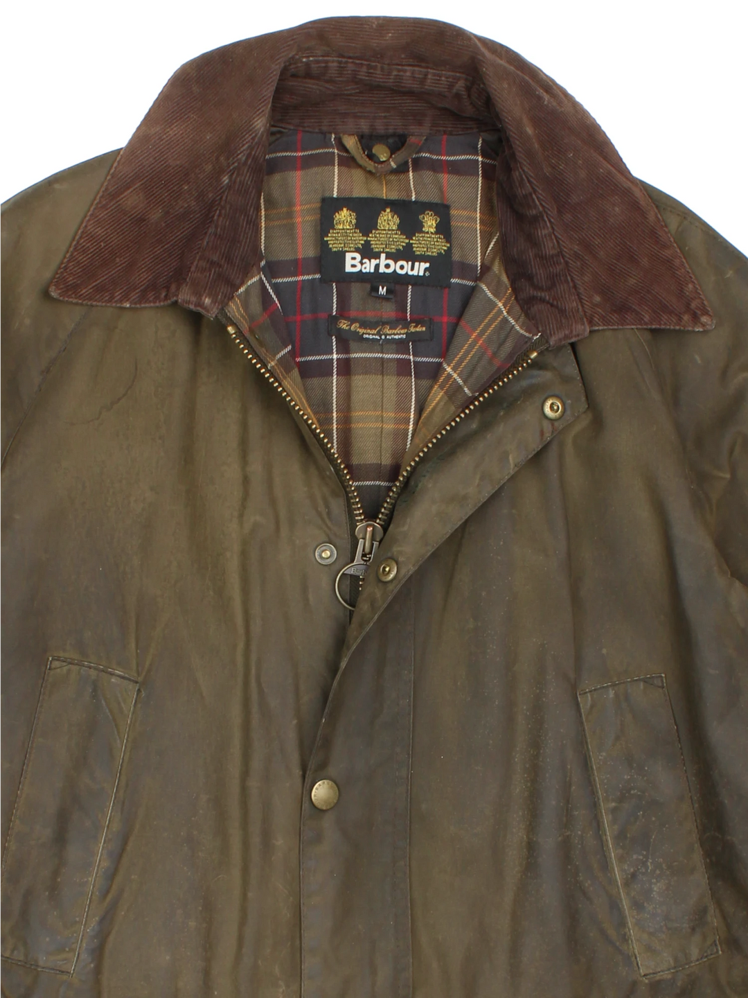 Barbour Wax Jacket (Size S) - VintageFolk
